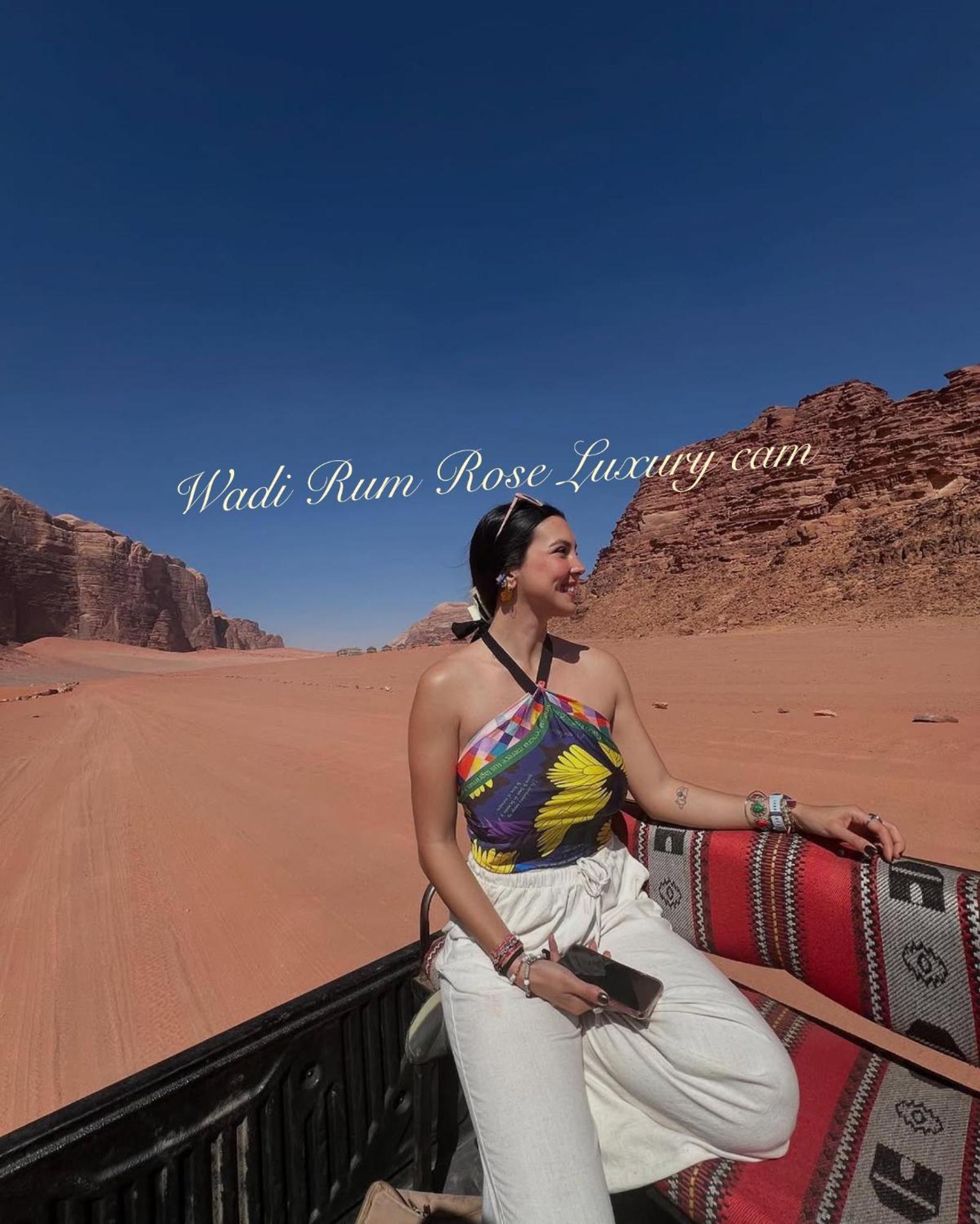 Wadi Rum Rose Luxury Camp Exterior foto