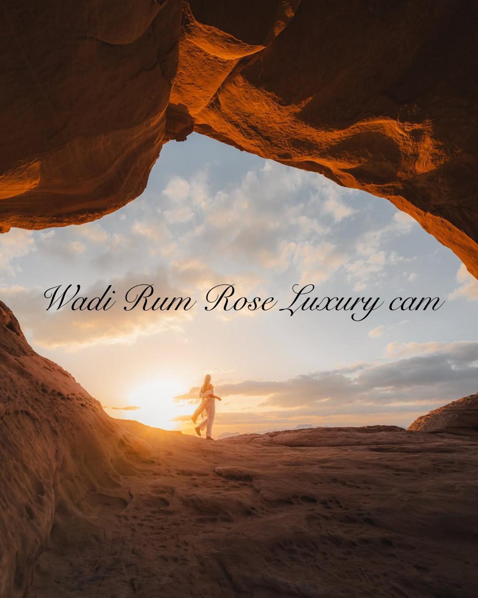 Wadi Rum Rose Luxury Camp Exterior foto